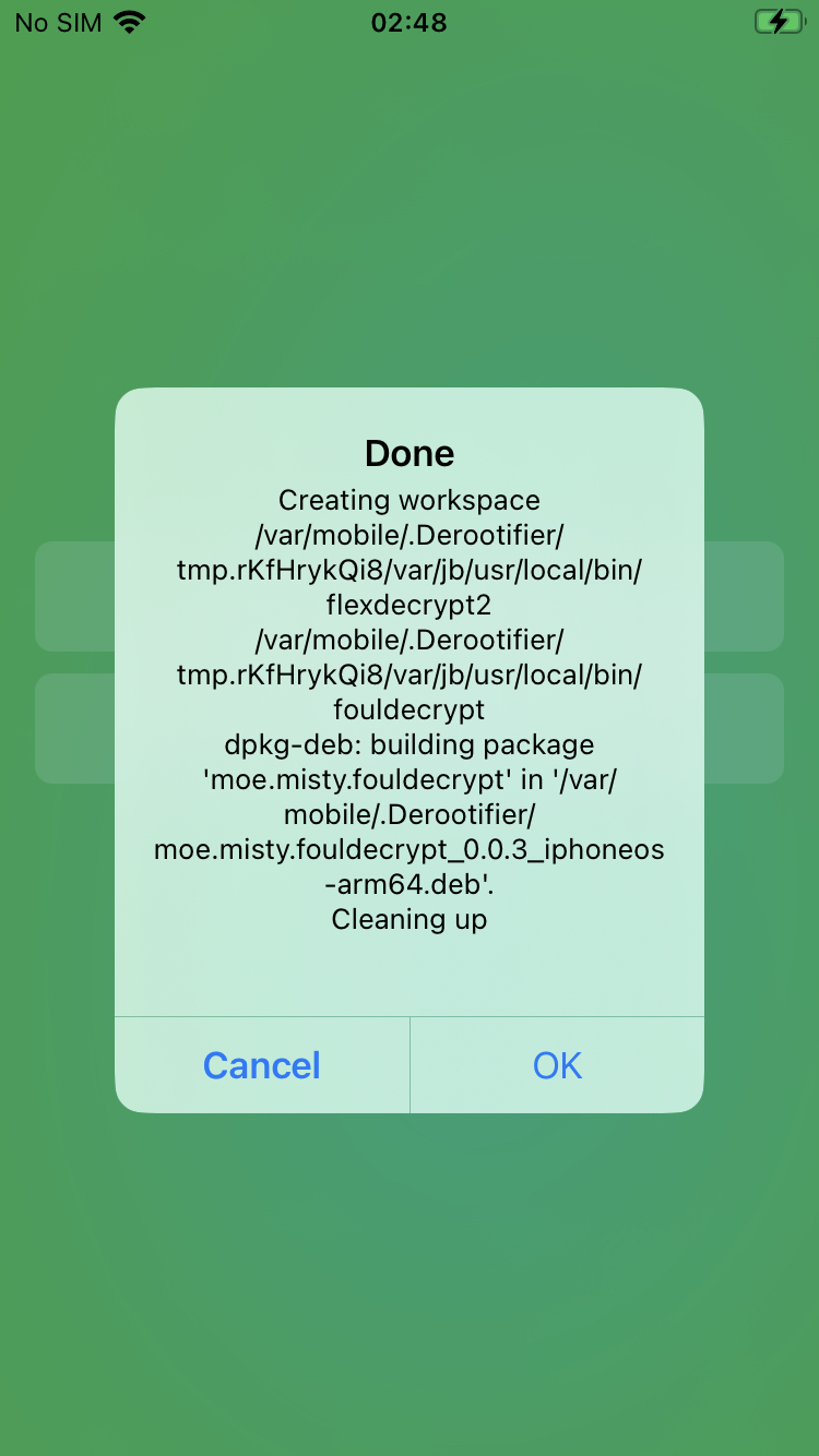 Derootifier for Fouldecrypt